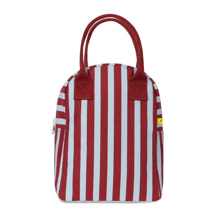 Zipper Lunch - Awning Stripe Chili Pepper