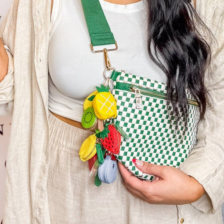 Cutie Fruit Bag Charm: Apple
