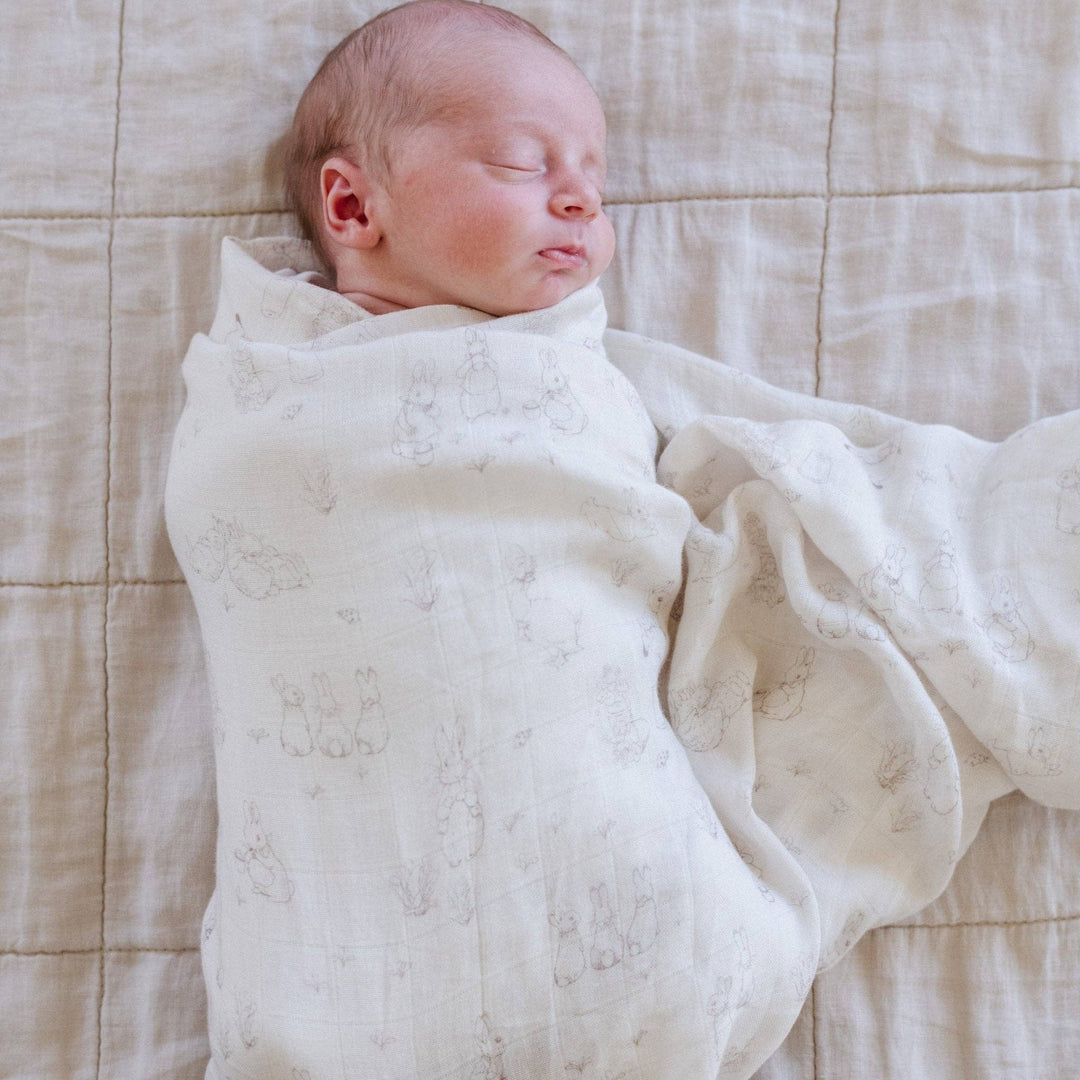 Peter Rabbit Bamboo Swaddles