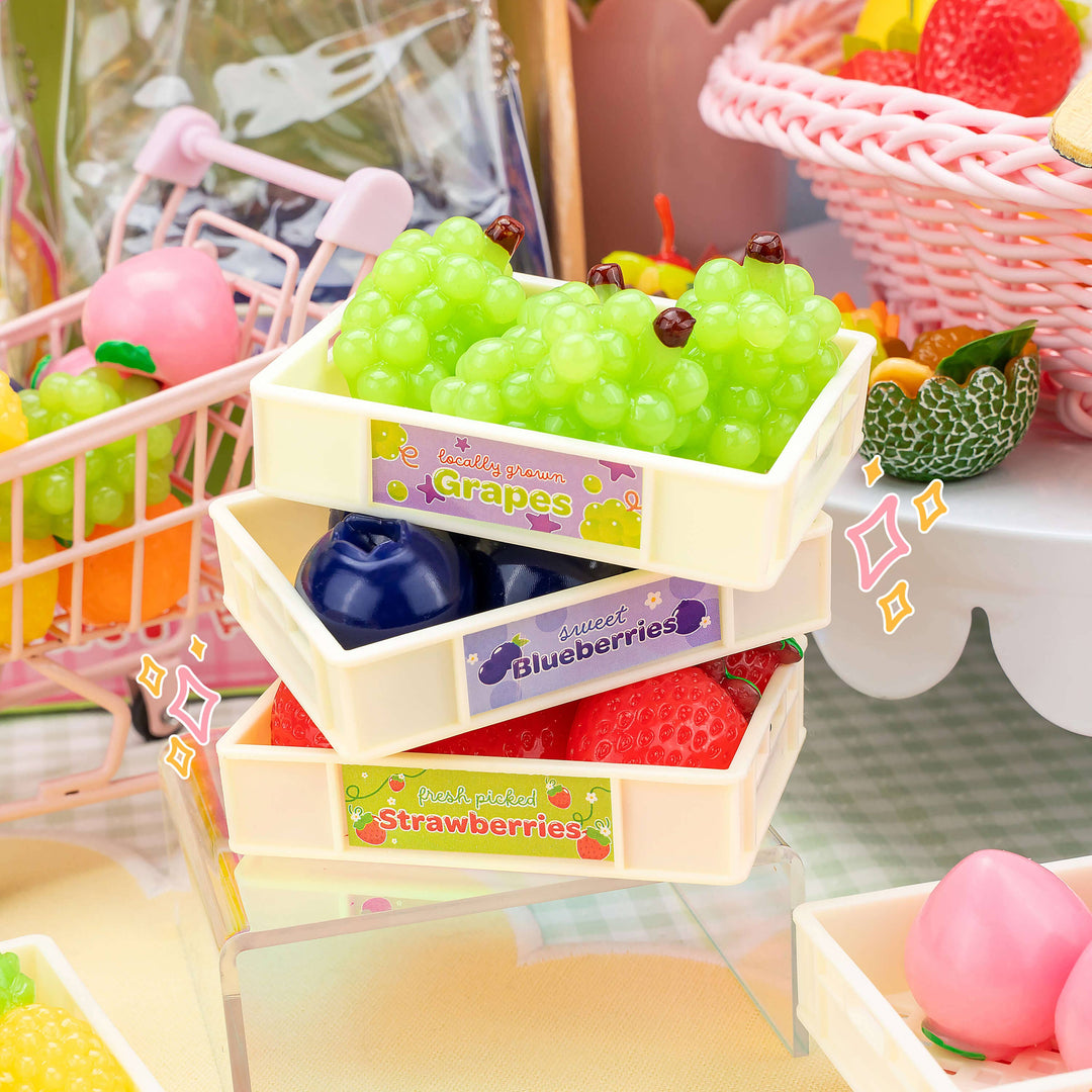 Mini Fruit Mart Blueberry Taba Sensory Toy