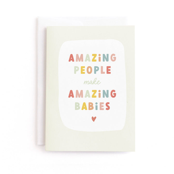 Amazing Babies, Parents-To-Be Greeting Card