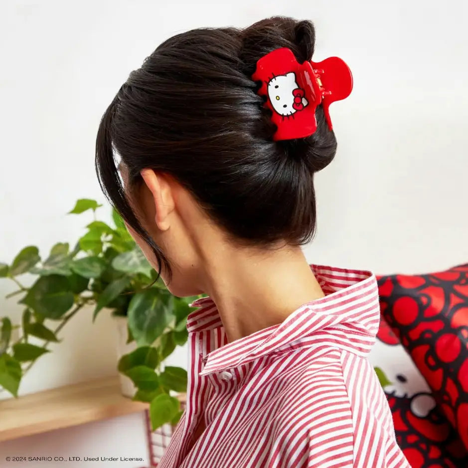Hello Kitty Claw Hair Clip- Kitty Face