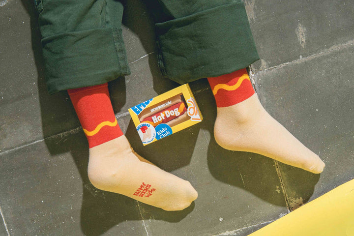 Hot Dog 3D Socks, Kids