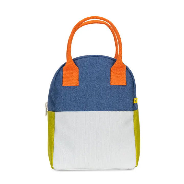 Two Tone Citrus Sky Lunch Bag