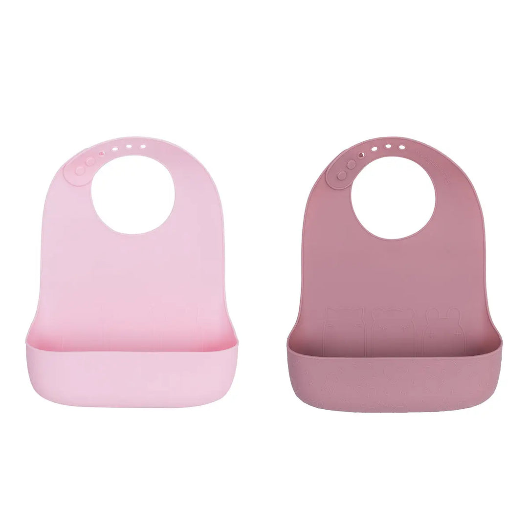 Silicone Pocket Bib 2-pack