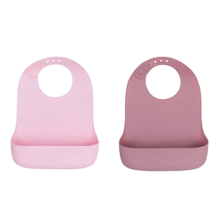 Silicone Pocket Bib 2-pack