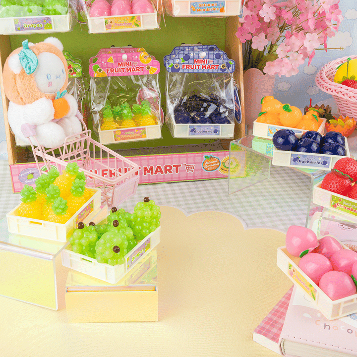 Mini Fruit Mart Blueberry Taba Sensory Toy