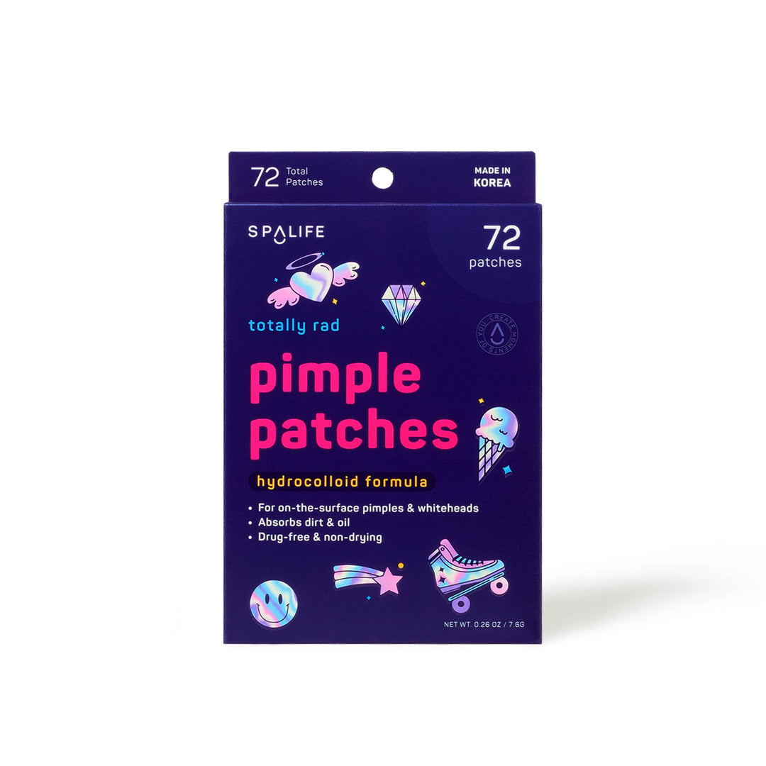 Totally Rad Hydrocolloid Acne Patches For Pimples: Navy