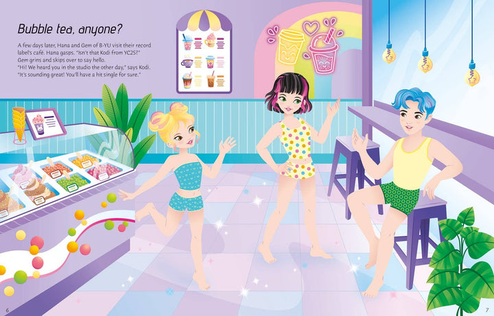 Sticker Dolly Dressing K-Pop