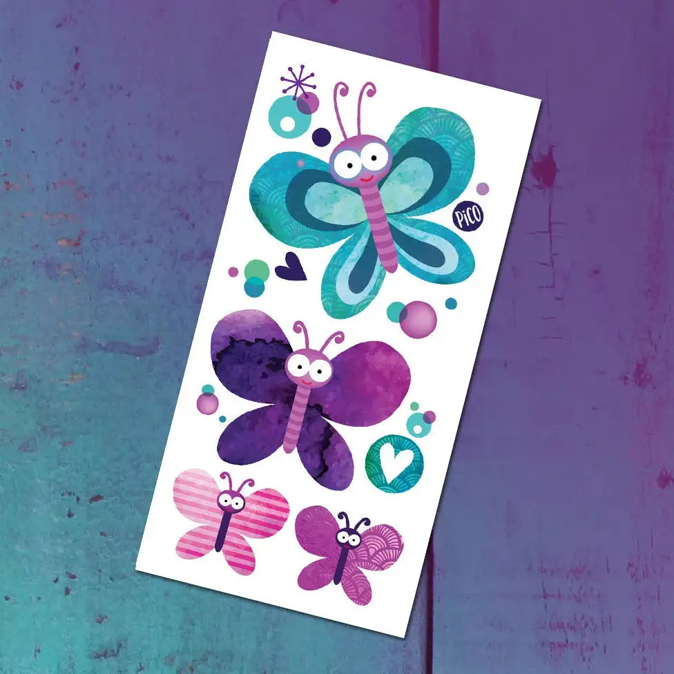 Cute Butterfly Temporary Tattoos