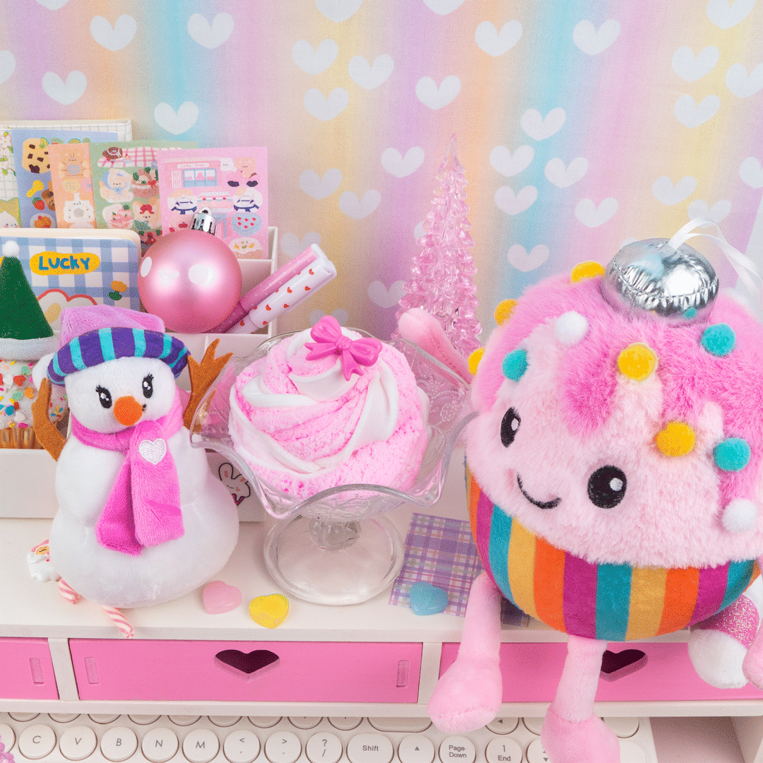 Candy Cane Cutie Butter Slime