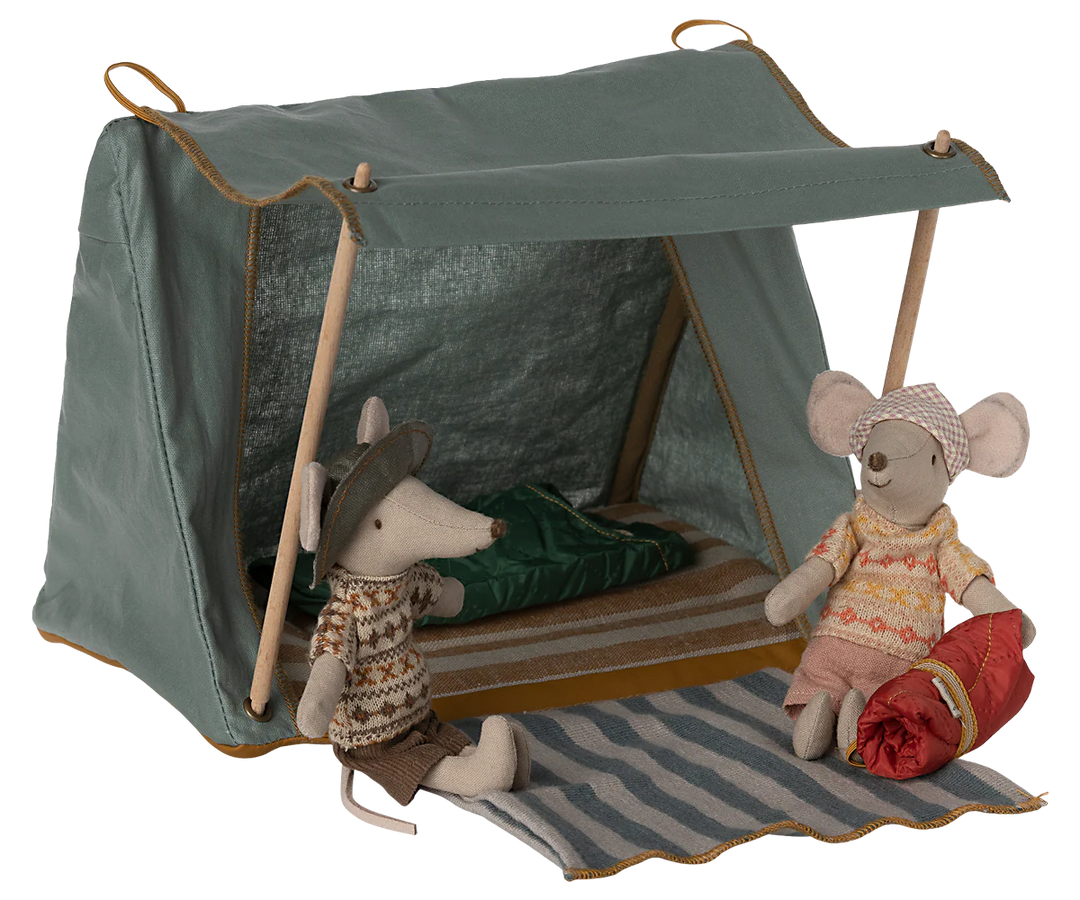 Mouse Happy Camper Tent - Green