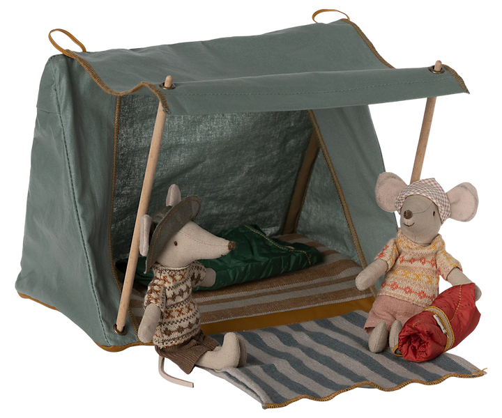 Mouse Happy Camper Tent - Green