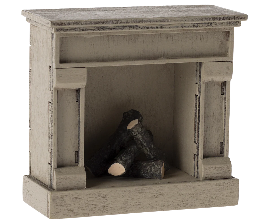 Mouse Fireplace - Off White