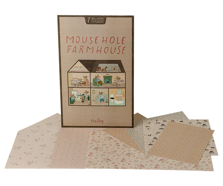 Wallpaper Mouse Hole Farmhouse