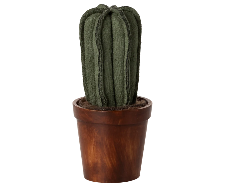 Flower pot with cactus, Miniature