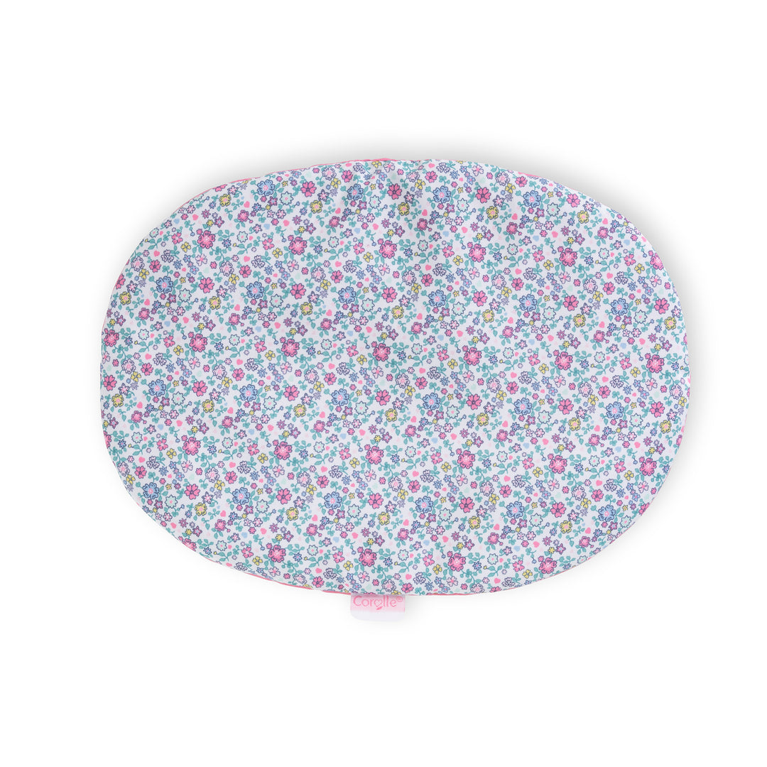 12" Doll Flowered Carry Bed