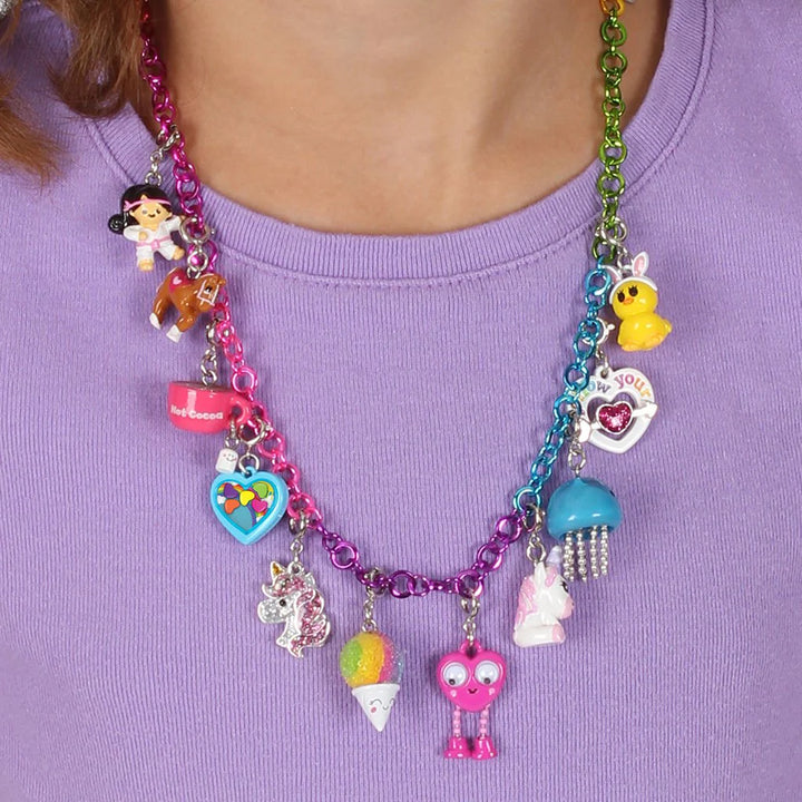 Charm It Chain - Rainbow Necklace