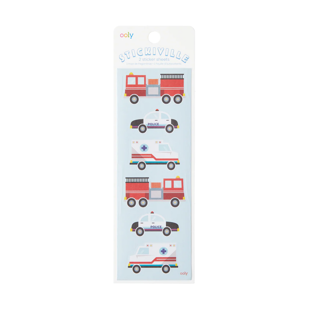 Skinny Stickers - Helping Vehicles