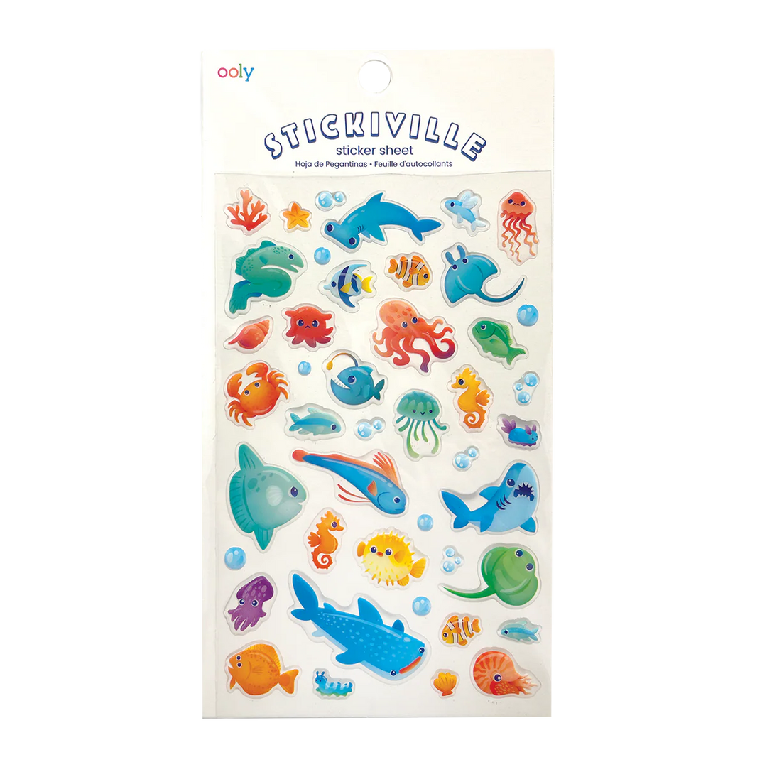 Standard Stickers - Blue Ocean