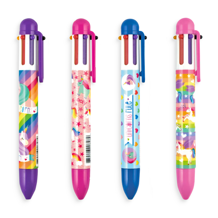 6 Click Pen: Unicorns