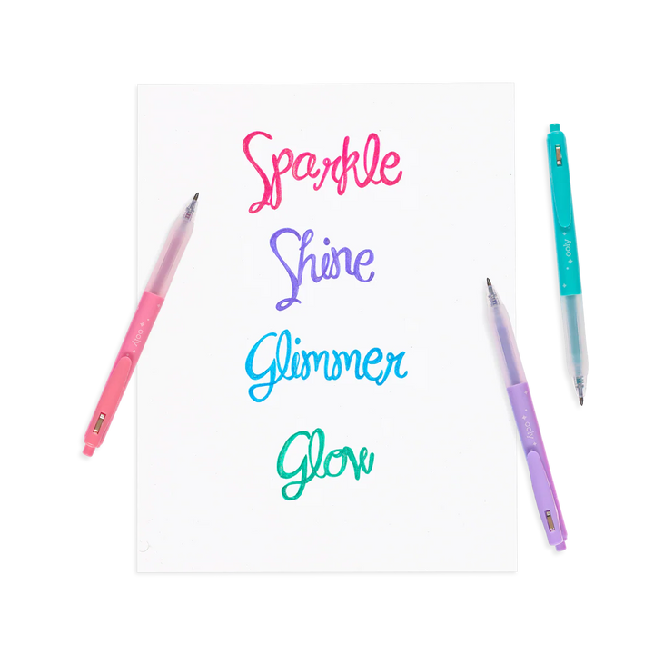Retractable Glitter Gel Pens 4