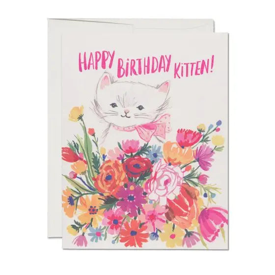 Kitten Birthday Card