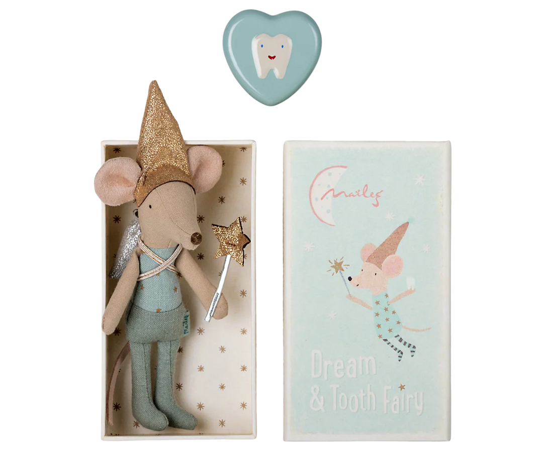 Tooth Fairy Little Brother Matchbox Mouse