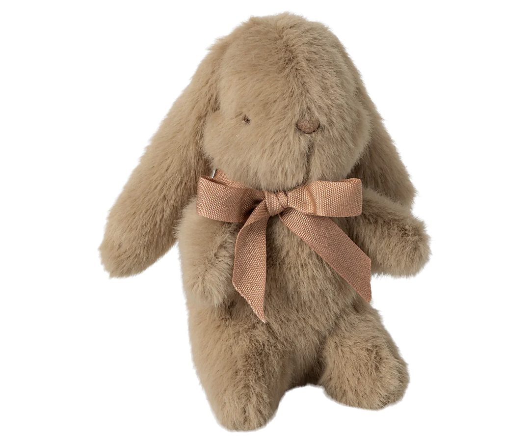 Dusty Brown Plush Bunny