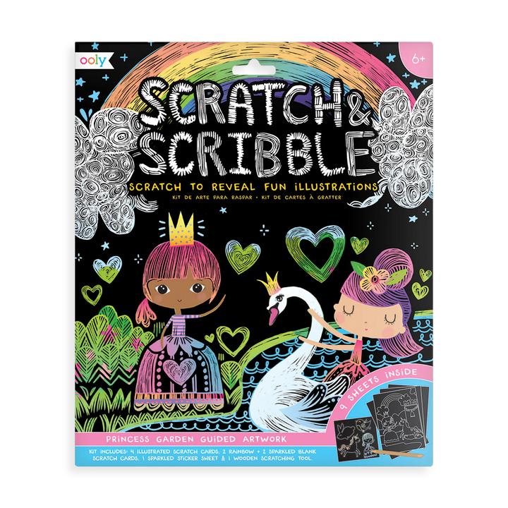 Princess Scratch Art