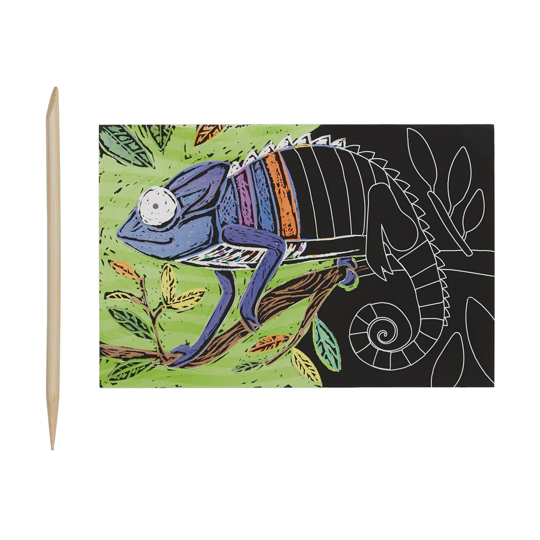 Jungle Fun Scratch Art Mini