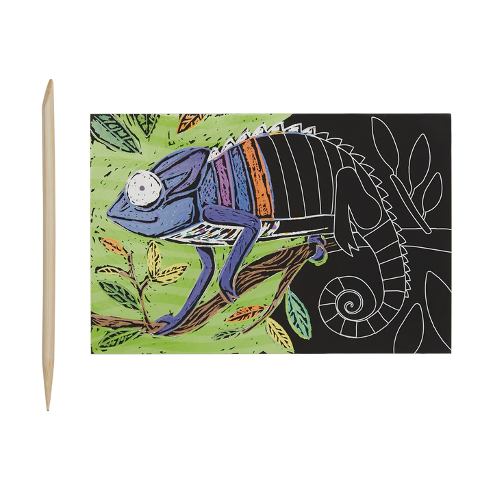 Jungle Fun Scratch Art Mini