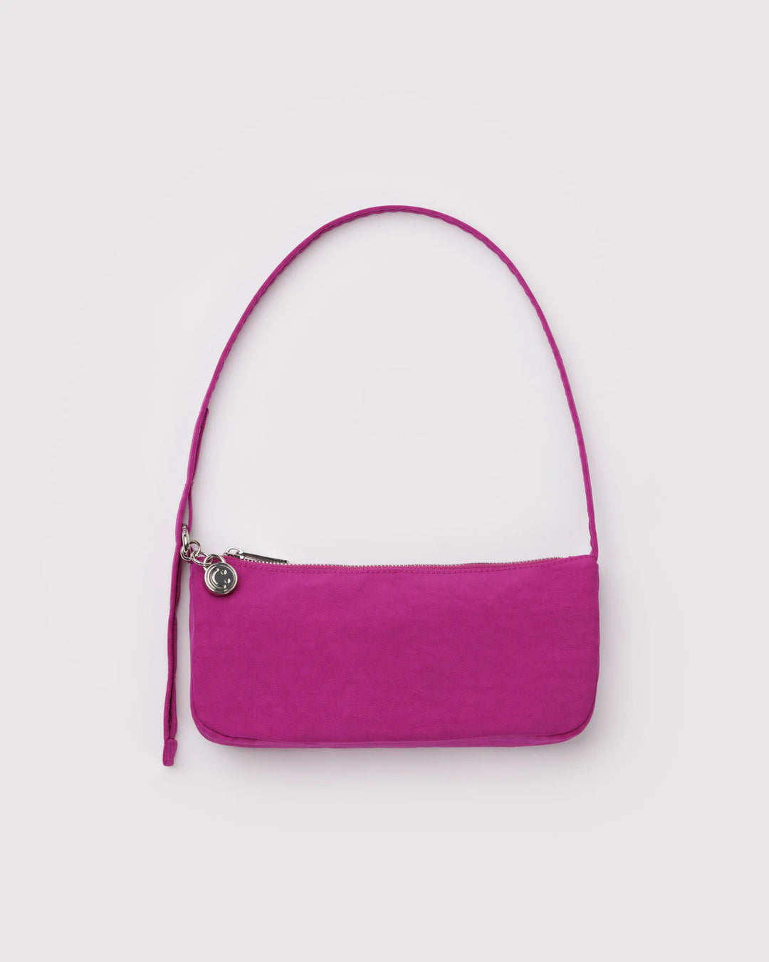 Nylon Pochette Purse - Deep Fuchsia