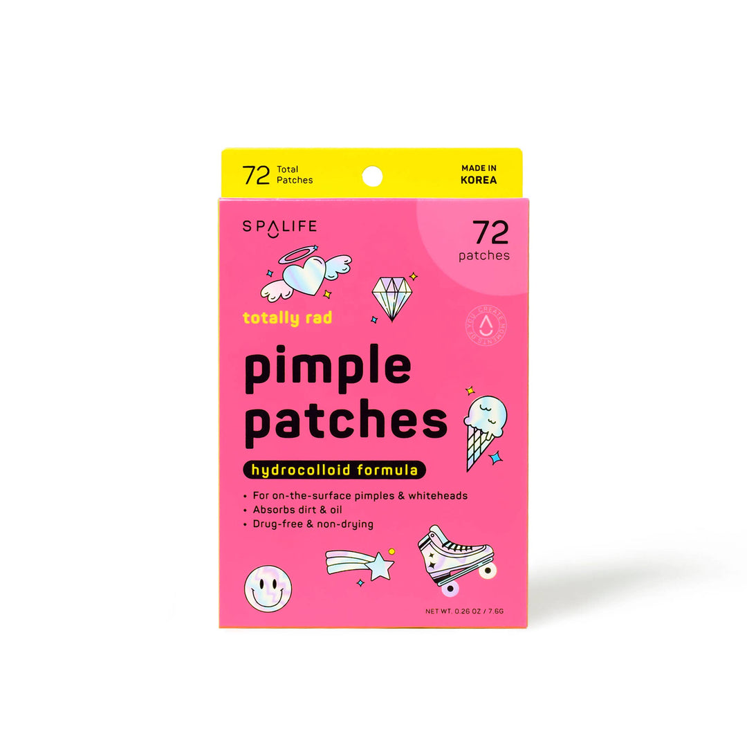 Totally Rad Hydrocolloid Acne Patches For Pimples: Pink