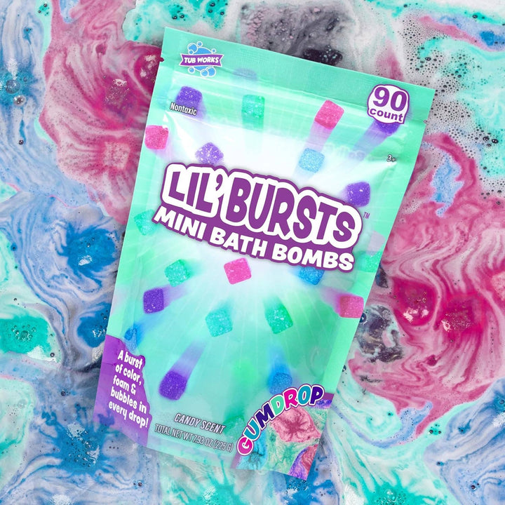 Lil' Bursts Mini Bath Bombs 90 Count, Gumdrop