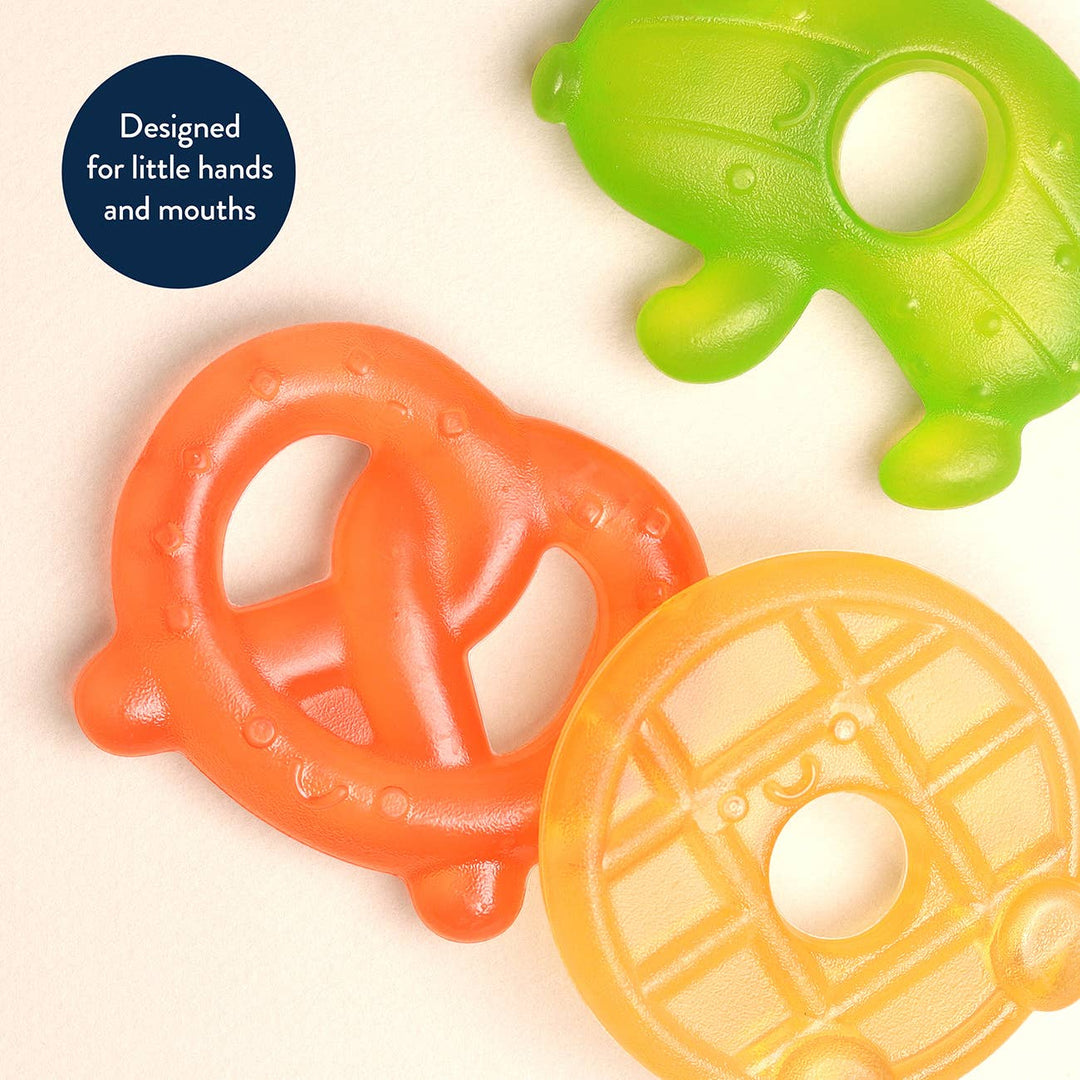 Water Filled Teethers: Silly Foods