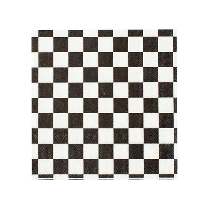 Check Cocktail Napkins - 20 Pk Peaches N' Cream