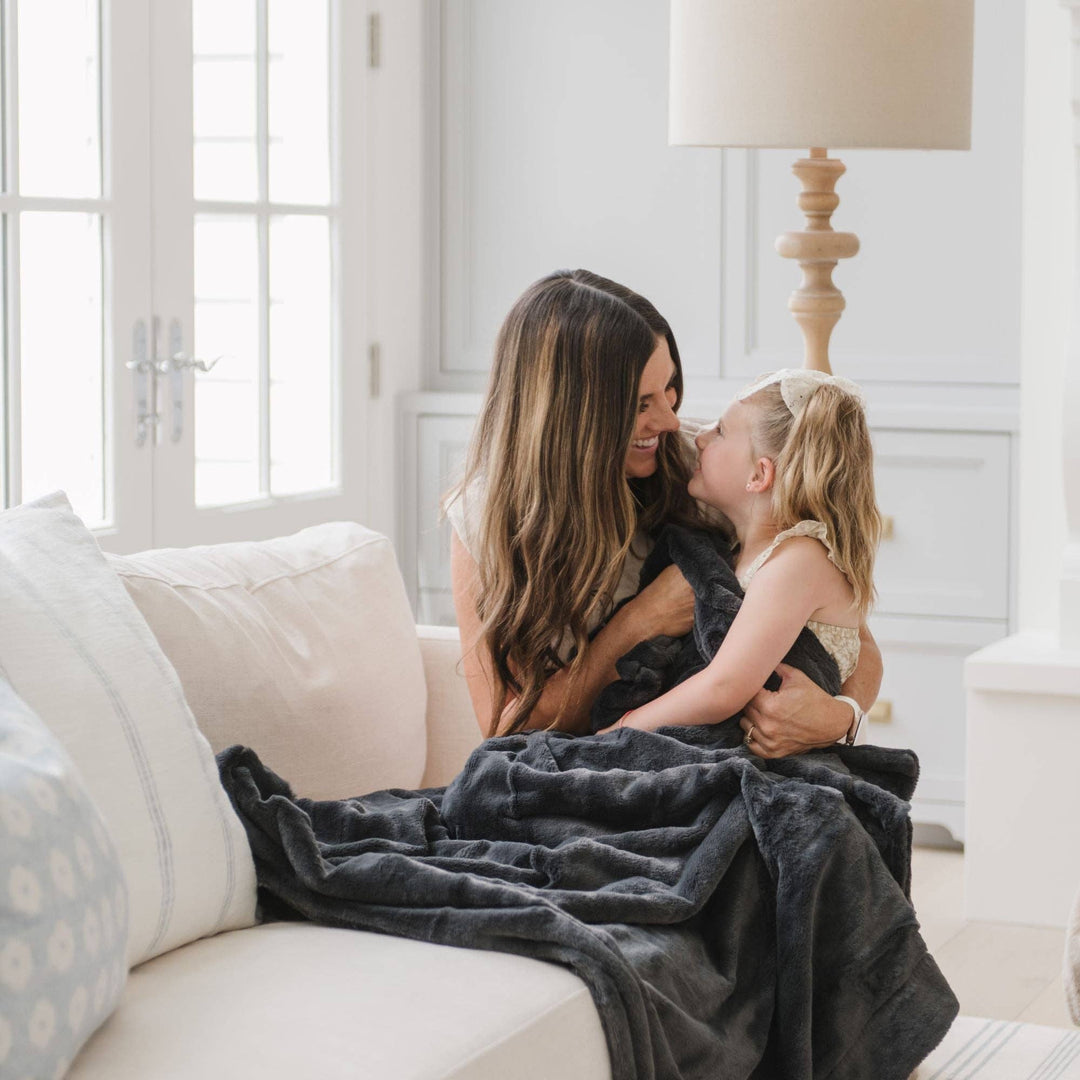 LUSH TODDLER BLANKETS: Feather