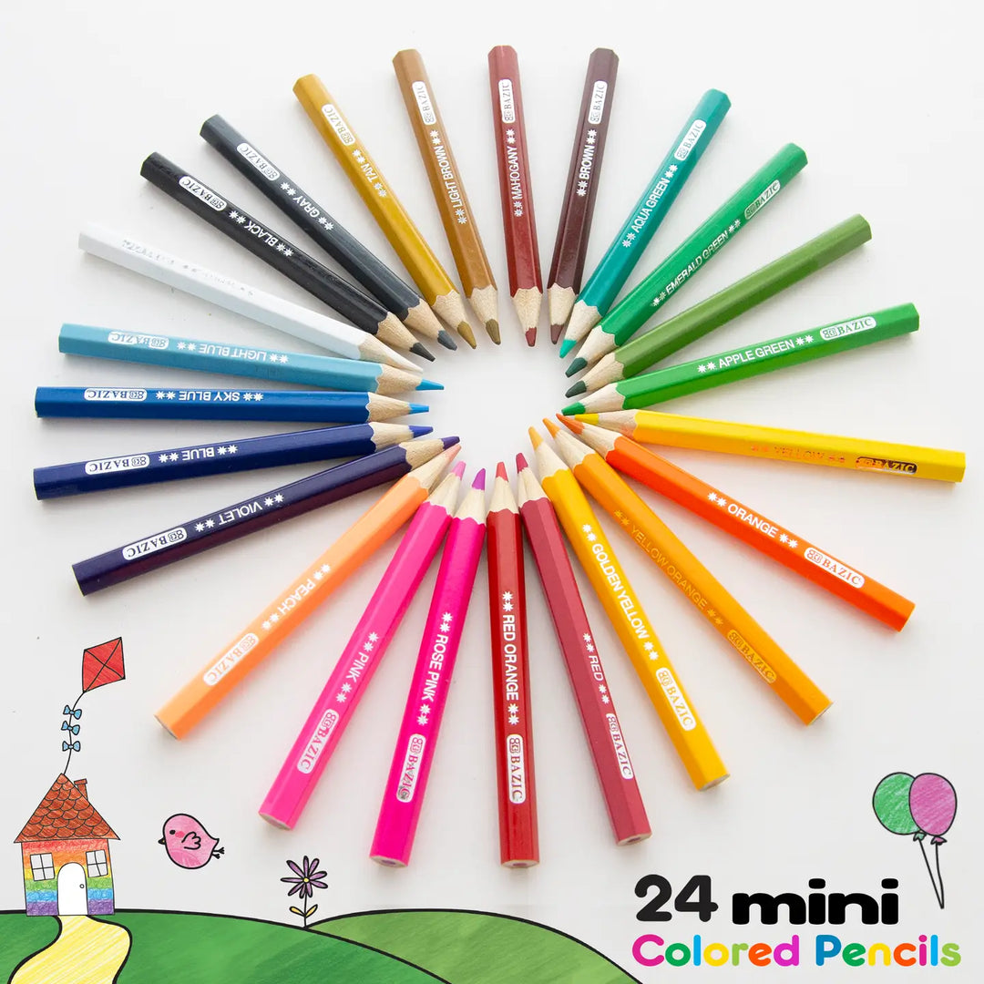 Mini Colored Pencils