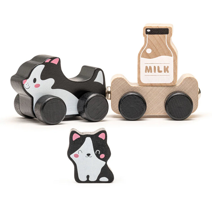Wooden Clever Kitties Toy