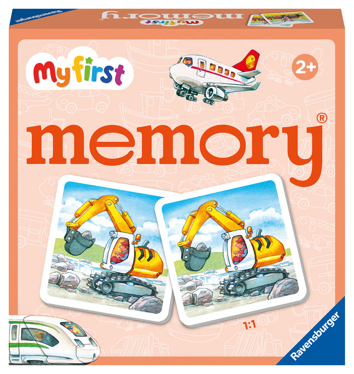 My First Vehicles Memory Game