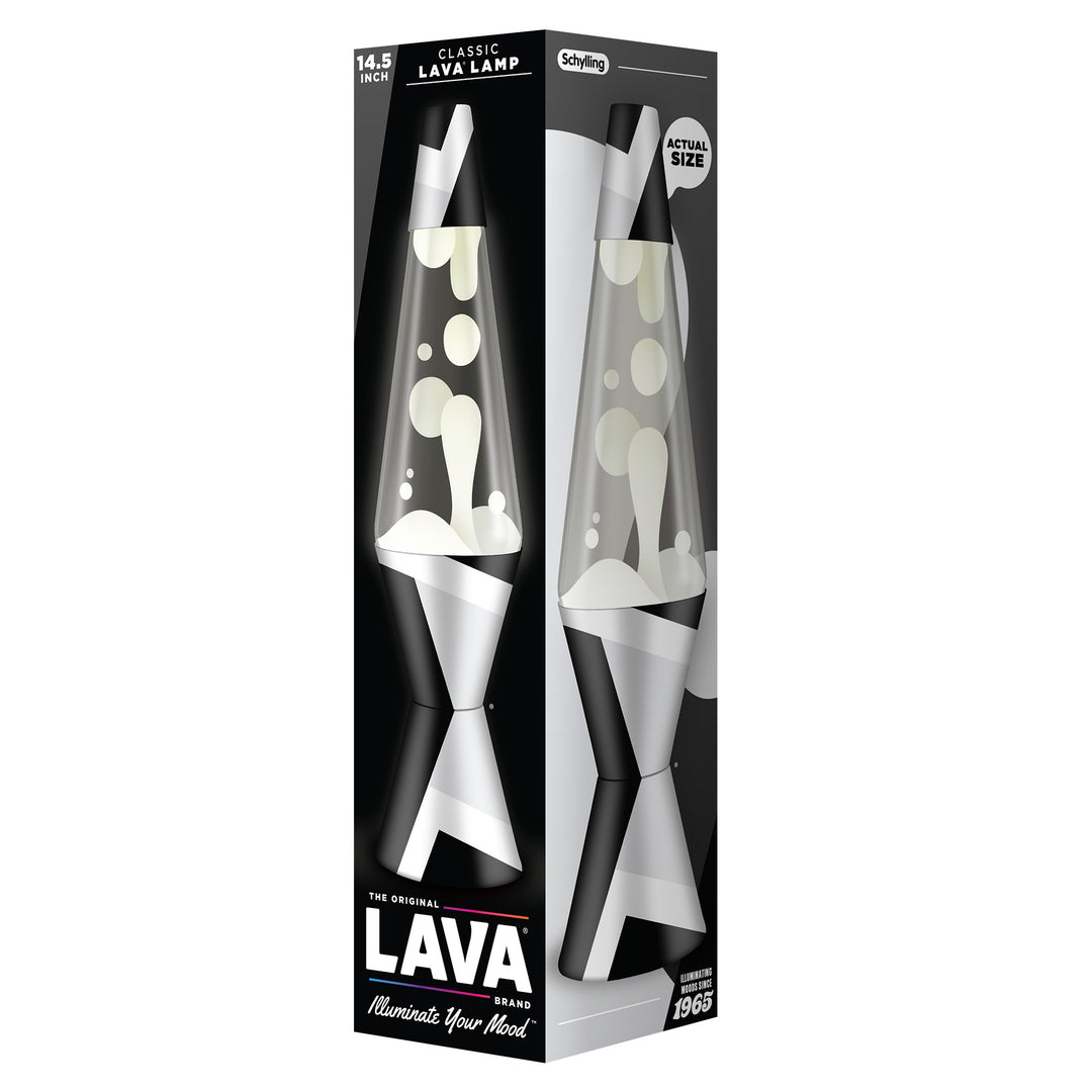 Polygonal White - 14.5" - LAVA Lamp