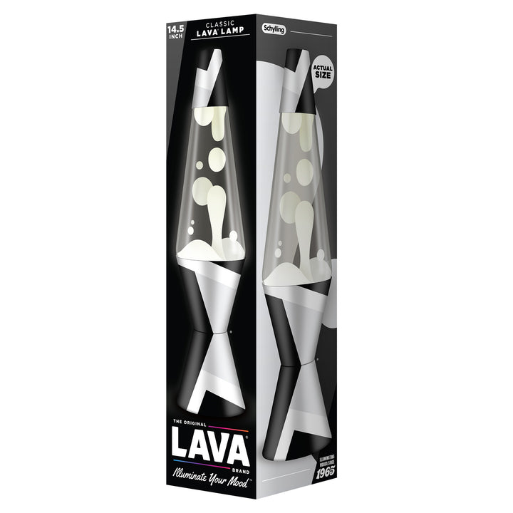 Polygonal White - 14.5" - LAVA Lamp