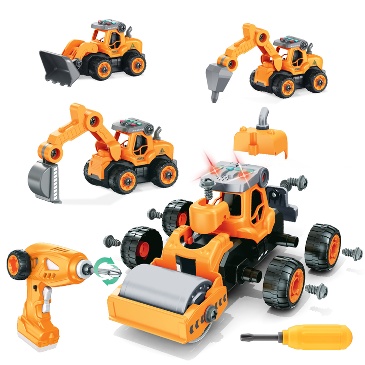 Lil' Builders RC Take Apart Toys - Construction