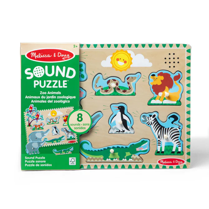 Zoo Animal Sound Puzzle