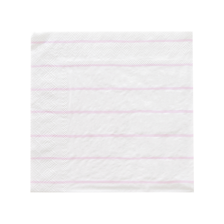 Striped Petite Napkins - 16 Pk Clover Green
