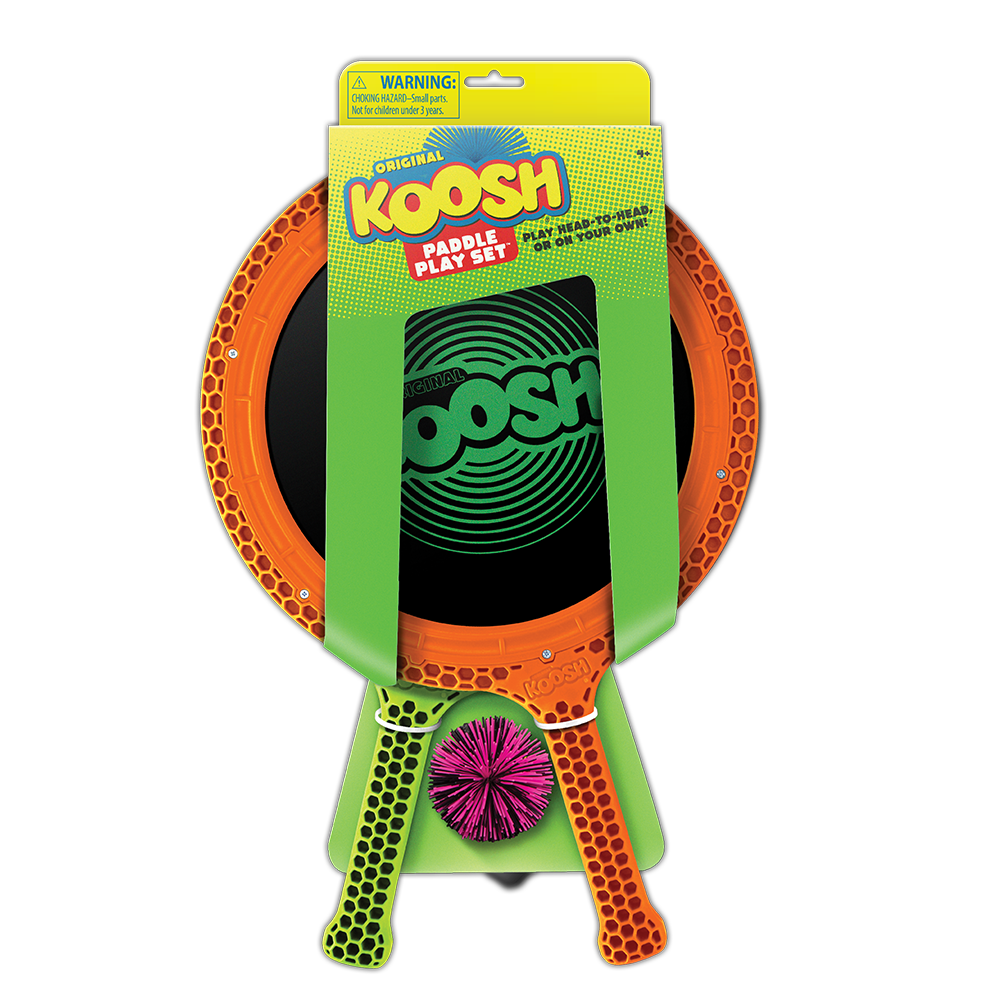 Koosh Paddle Set Neon