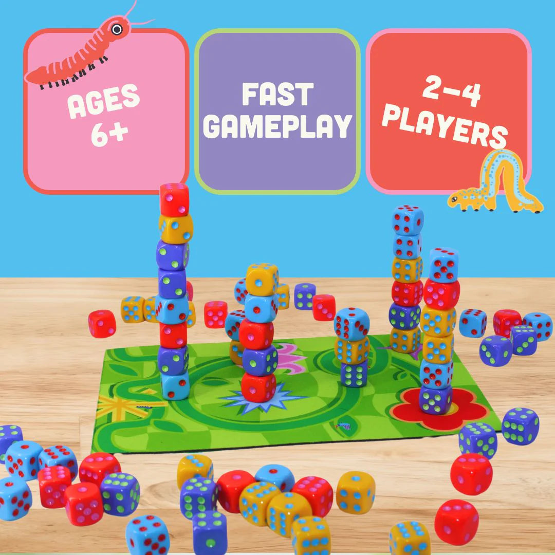 Stack-a-Pillars Dice Game