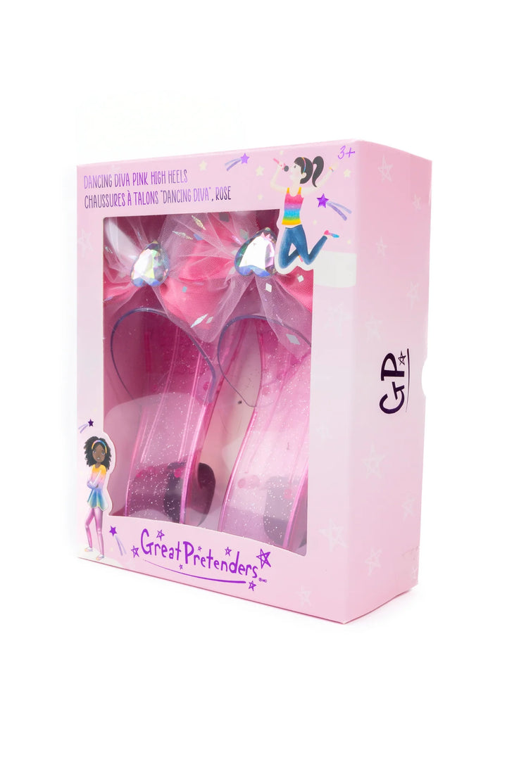 Dancing Diva Pink High Heels
