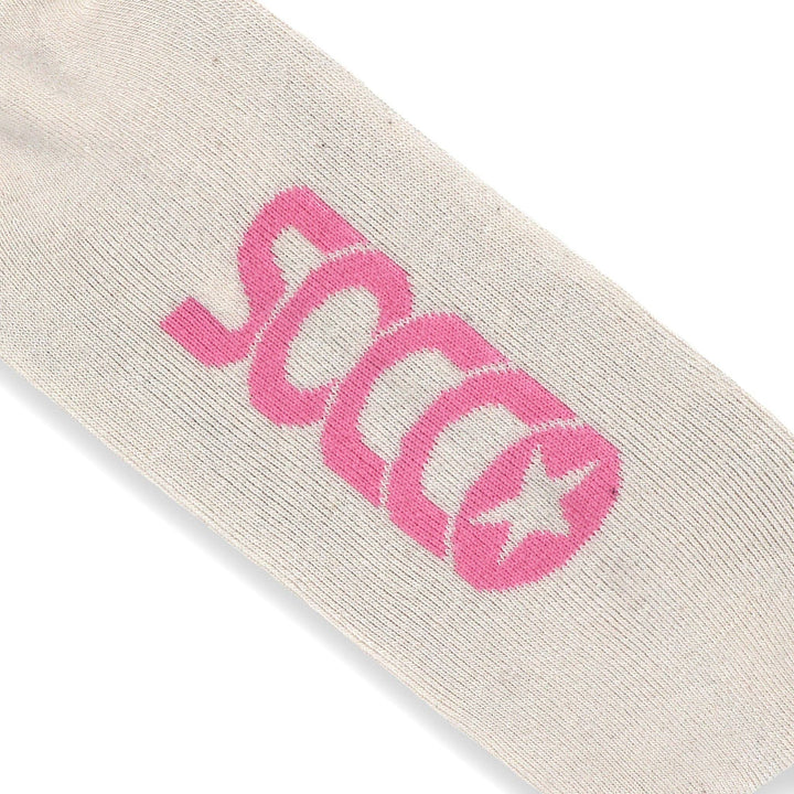 Adult S/M Cotton Candy Striped Socks